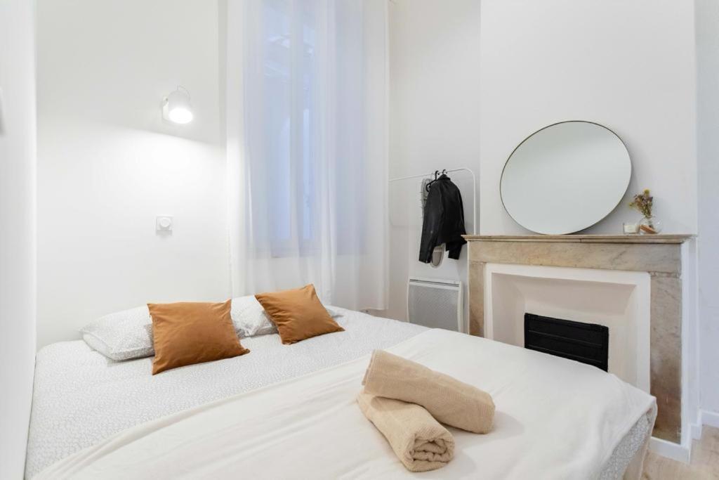 Grand T4 Avec 3Sdb - Quartier Joliette - Ideal Familles Et Groupes Marseilles Buitenkant foto